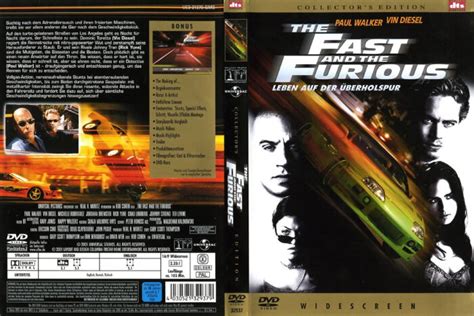 Fast And Furious 1 Dvd Cover