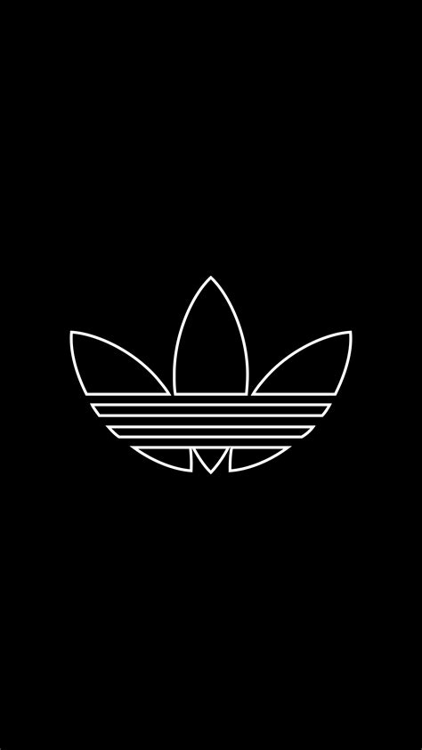 Adidas logo wallpaper for mobile papel de parede do logotipo da adidas para celular adidas ...