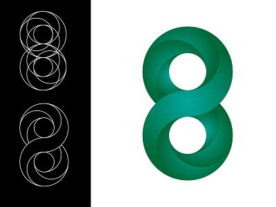 Browse thousands of Number 8 Logo images for design inspiration | Dribbble