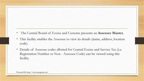 Assessee Verification Ppt Download