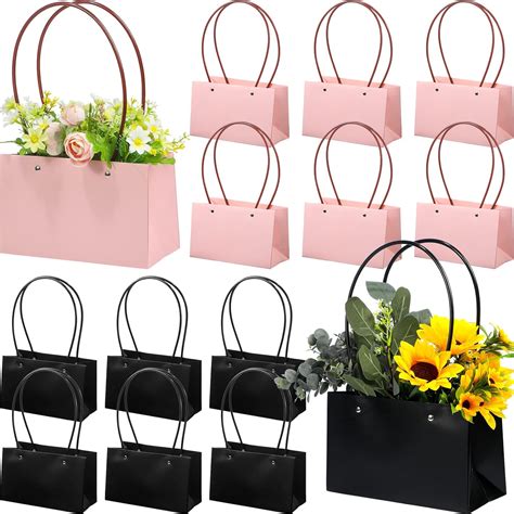 Amazon Teling Pcs Kraft Flower Gift Bags Bouquet Paper Bags