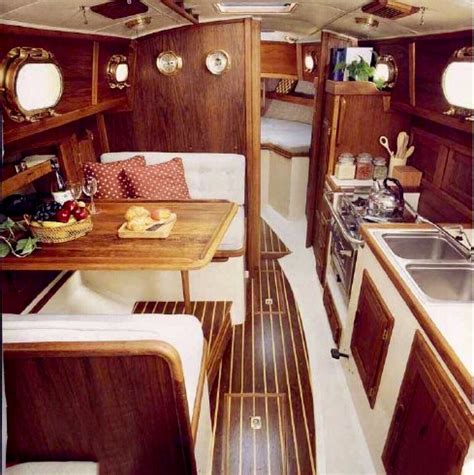 Pin By Coosje Bos On Narrow Boat Ideas Boat Interior Design Boat