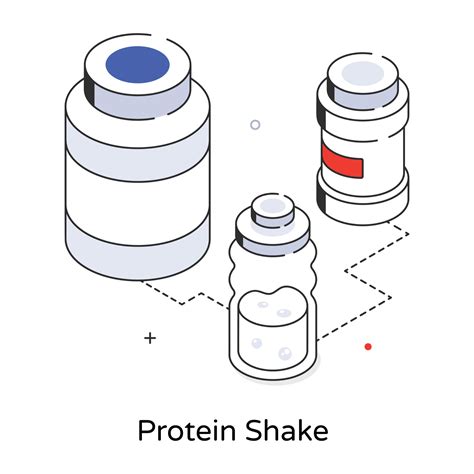 Trendy Protein Shake 20617901 Vector Art at Vecteezy