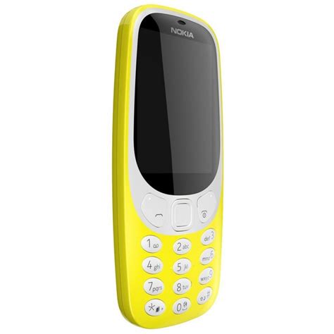 Мобилен телефон Nokia 3310 2017 Dual SIM Yellow eMAG bg