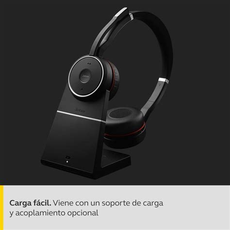 Jabra Evolve Auriculares Inal Mbricos Est Reo Usb Negros