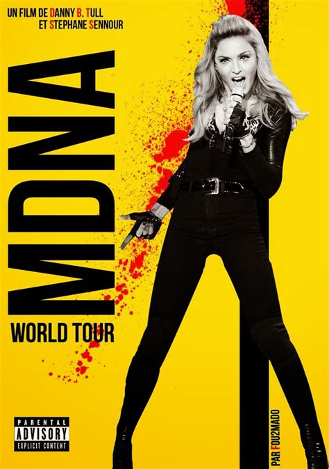 Madonna Fanmade Covers Mdna World Tour Poster