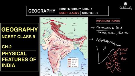 Physical Features Of India Ncert Class 9 Chapter 2 Geography Explained Youtube