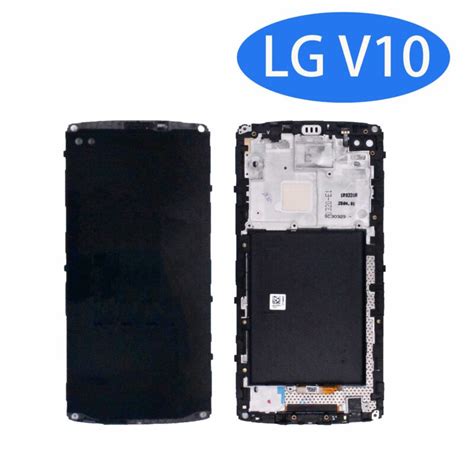 Original Pantalla Lg V Negra Completa Lcd T Ctil Con Marco Cellb B