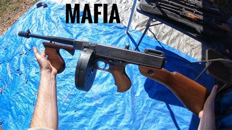 Mafia Definitive Edition Guns In Real Life - YouTube