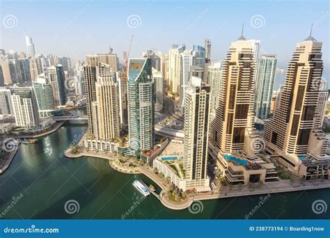 Dubai Marina And Harbour Skyline Architecture Overview Wealth Luxury