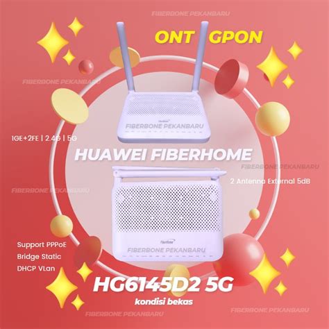 Jual Ont Gpon Huawei Fiberhome Hg D G Shopee Indonesia