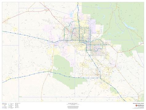 Maricopa County, Arizona Map