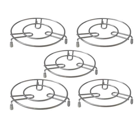 Stainless Steel Trivet Set Of Steel Pot Cooker Donga Stands Heat Resistant Hot Plate