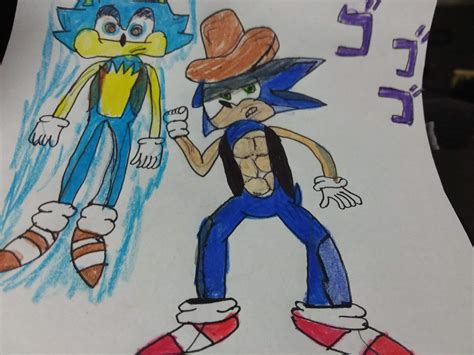 Sonic Estilo Jojos Bizarre Adventure Sonic The Hedgehog Español Amino