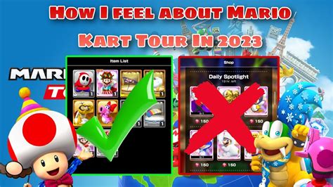 My Opinions On Mario Kart Tour In 2023 Youtube