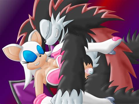 Rule 34 Rouge The Bat Shadow The Hedgehog Sonic Series Sonic