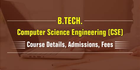 Btech Computer Science Eligibility Syllabus And Off