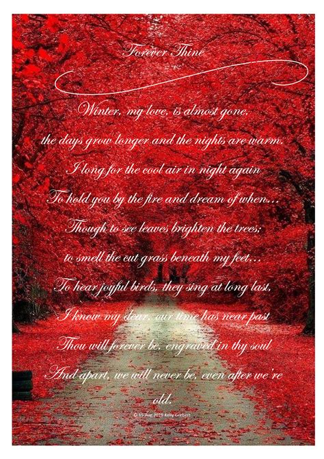 Forever Thine By Kelly Grebert Abstract Artwork Poems Abstract