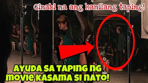 Donny Update Ginabi Na Sa Taping Ng Movie Na Kasama Si Nato Ayuda