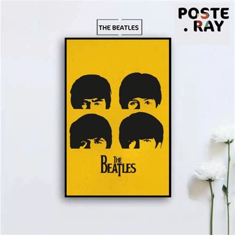 Jual Poster Kayu The Beatles Ukuran R X Cm Beatles X