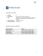 Trabajo Grupal M3 Resolucion Conflictos Docx Trabajo Grupal