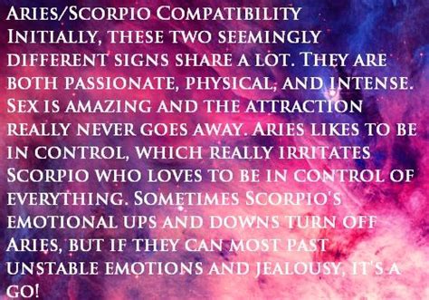 12 Quotes about SCORPIO - ARIES Relationships | Scorpio Quotes