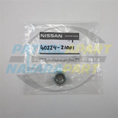 Genuine Nissan Patrol GQ GU Open End Zinc Silver Nuts