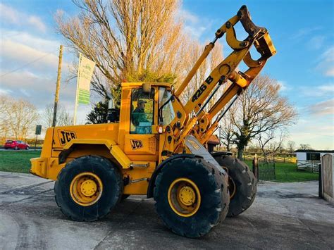 JCB 426B 4WD LOADING SHOVEL C W JOYSTICK CONTROL VIDEO