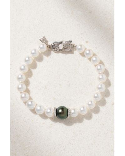 Natural Mikimoto Bracelets for Women | Lyst