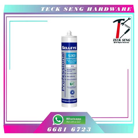 Selleys Silicone Sealant G White Clear Black Grey Lazada