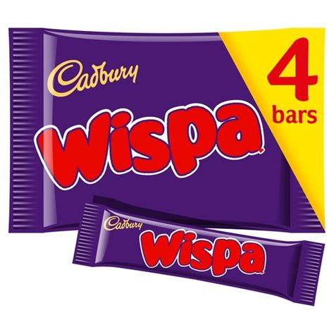 Cadbury Wispa 4 Pack 120g Compare Prices And Buy Online