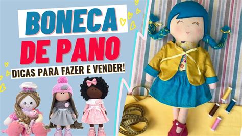 VEJA Como Fazer BONECA DE PANO Para VENDER YouTube