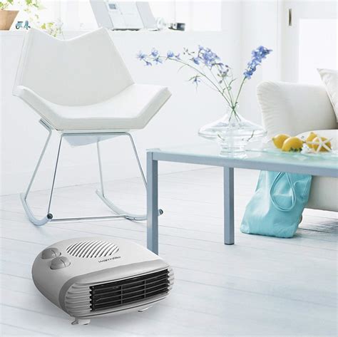 Warmlite Wl44004 2000w Flat Fan Heater In White G Craggs Ltd