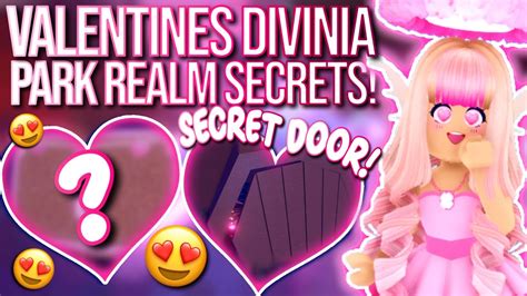 Super Cool Valentines Divinia Park Secrets And Facts Roblox Royale