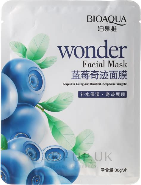 Sheet Mask Blueberry Bioaqua Wonder Facial Mask Makeup Uk