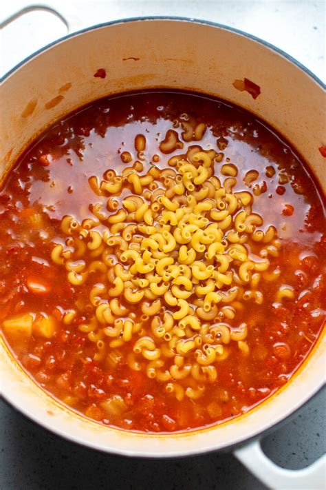 Air Fryer Meatball Soup with Noodles - The Ashcroft Family Table