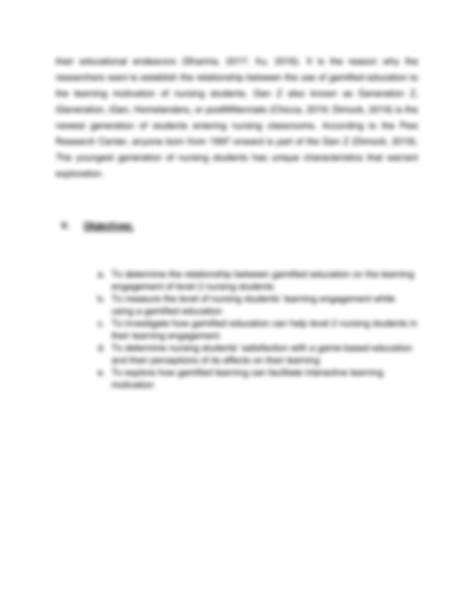 SOLUTION: A correlational study on gamified education and student