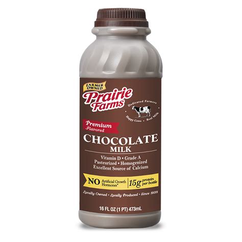 Whole Chocolate Milk Prairie Farms Dairy Inc