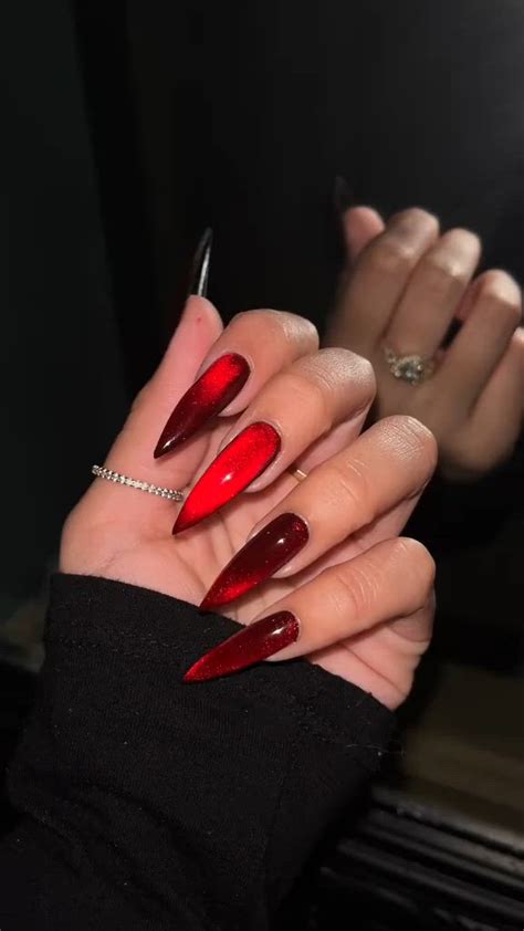 Pin By K Hughes Tiexeira On NAILS In 2024 Simple Nails Red Nails