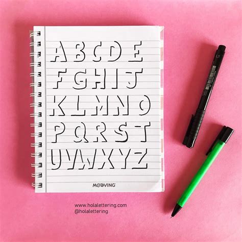 C Mo Hacer Letras Invisibles En Lettering Hola Lettering