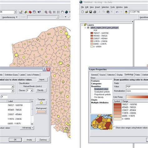 In The Symbology Tab Of The ArcGIS ArcMap 9 2 Dialog Window The