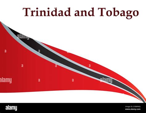 Flag of Trinidad and Tobago, Republic of Trinidad and Tobago. Template ...