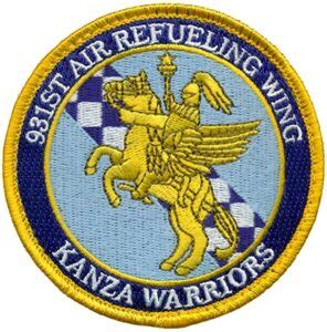 931st AIR REFUELING WING Flightline Insignia