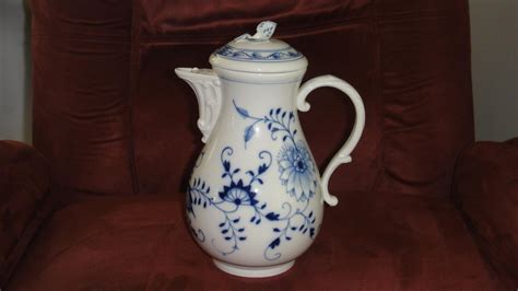 Meissen Zwiebelmuster Blue Onion Porcelain Teapot Kettle Ebay