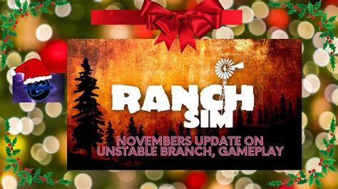 Ranch Simulator Open World Simulation Gameplay Novembers Update On