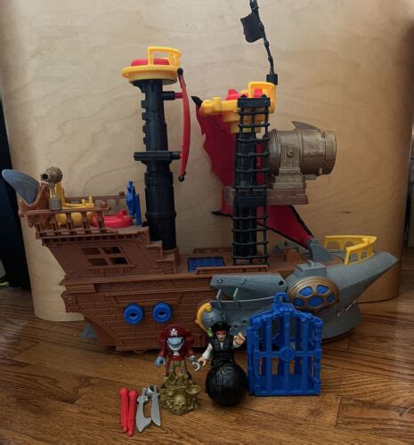 Imaginext Pirate Raider Ship 2002 Fisher Price B1472 Ebay