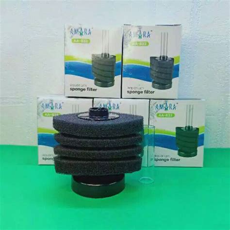 Jual Breeding Sponge Filter Mini Aquarium Amara Aa Aa Shopee