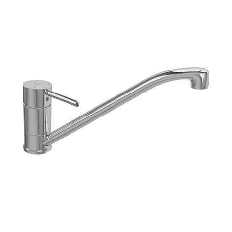 Florentine Long Angular Swinging Spout Sink Mixer