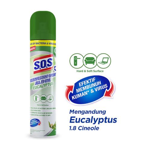 Jual Sos Disinfectant Spray Sos Spray All In One 250ml Jakarta