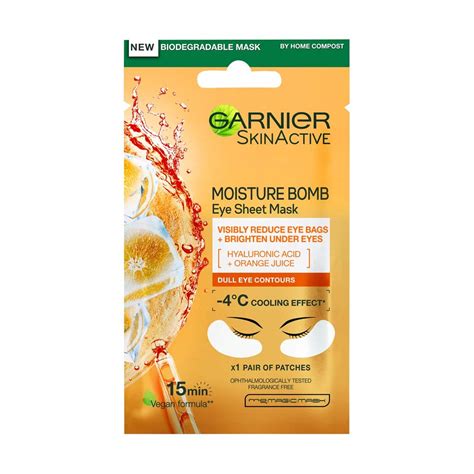 Garnier Moisture Bomb Eye Tissue Mask Orange